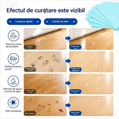 💦🏡【3 pachete, 90 de tablete în total】Șervețele umede solubile în apă pentru curățarea podelelor