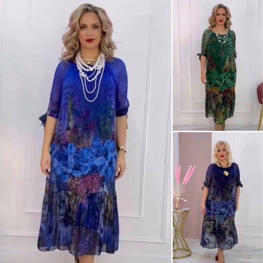 💥🌺[VELIKOST: S-5XL] Nové šaty na jaro a léto 2025 jsou nyní k dispozici🥰 