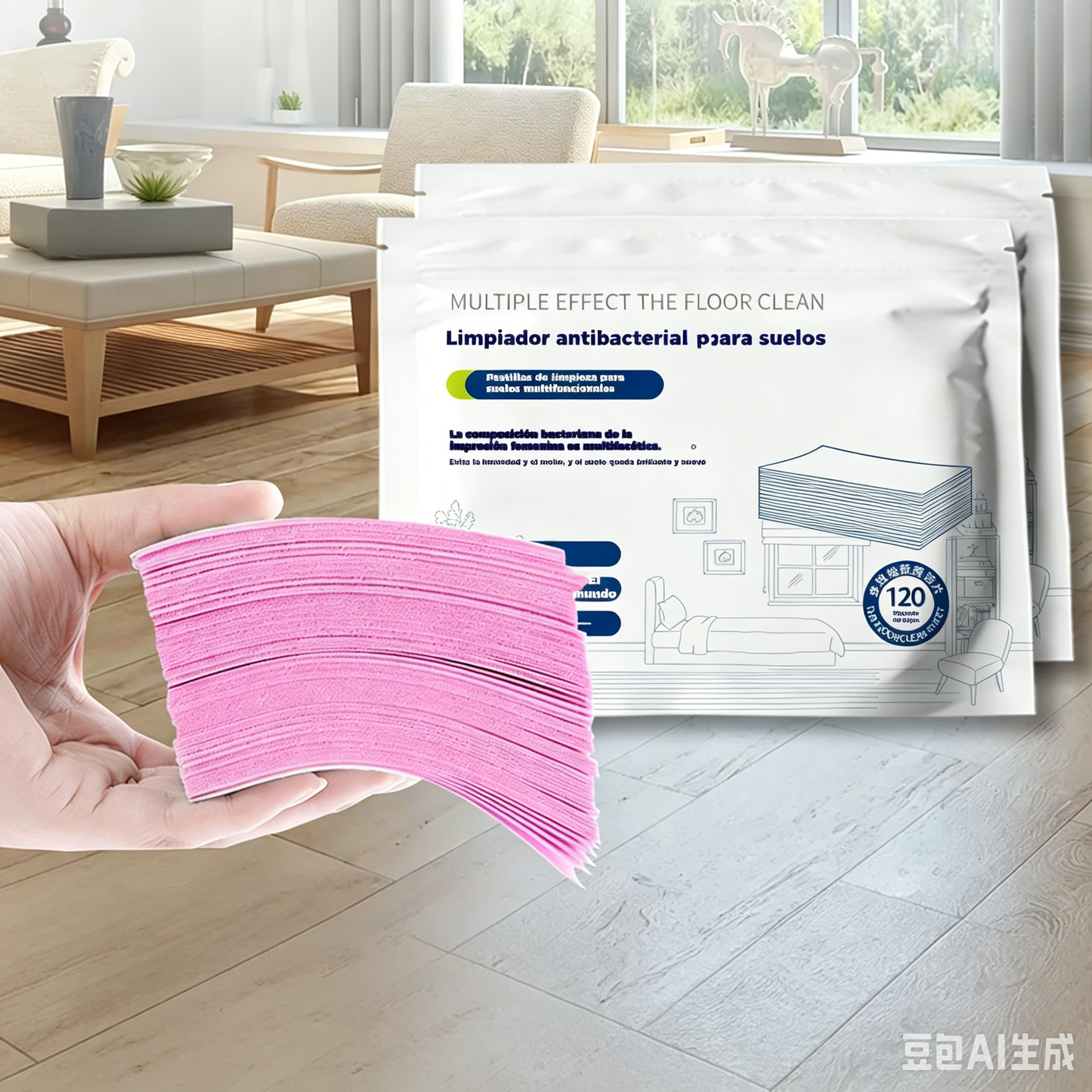 🧹【Cumpără 1 și primești 1 GRATUIT!】✨240 buc. tablete de curățare multifuncționale antibacteriene și dezodorizante ‖ Potrivite pentru lemn masiv, pardoseli laminate, gresie și pereții rulotei