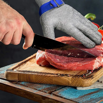 【Cumperi 1, primești 1 gratuit】 Mănușă metalică din plasă de oțel inoxidabil (grad alimentar)