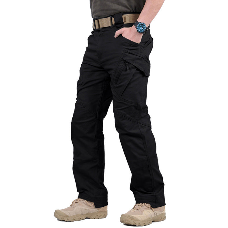 🔥Bestseller🔥【S-5XL】Pantaloni tactici cargo pentru bărbați, cu model camuflaj și buzunare