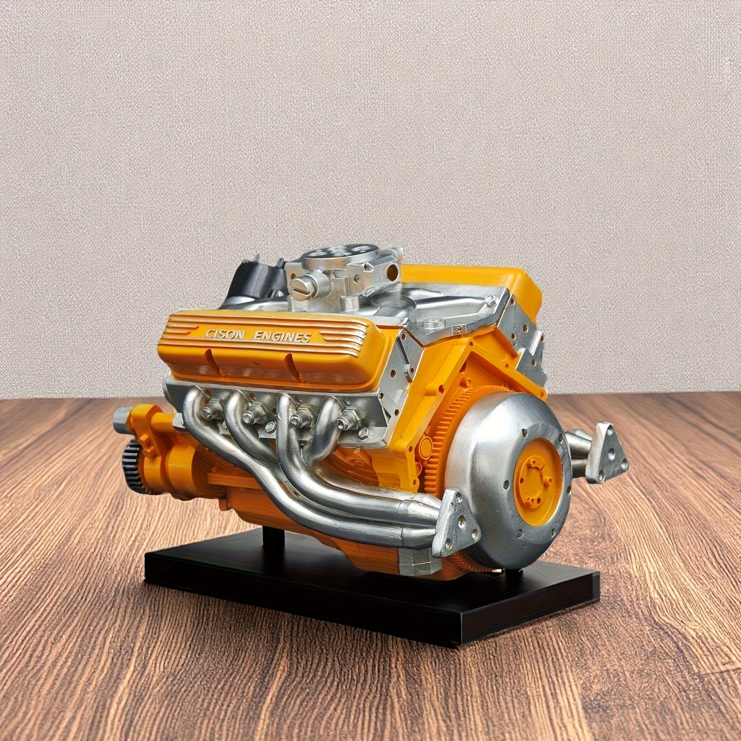 【Купи едно вземи едно】【Мини V8 двигател】Модел на бензинов двигател, DIY комплект за сглобяване на малък V8 двигател, механичен комплект за възрастни