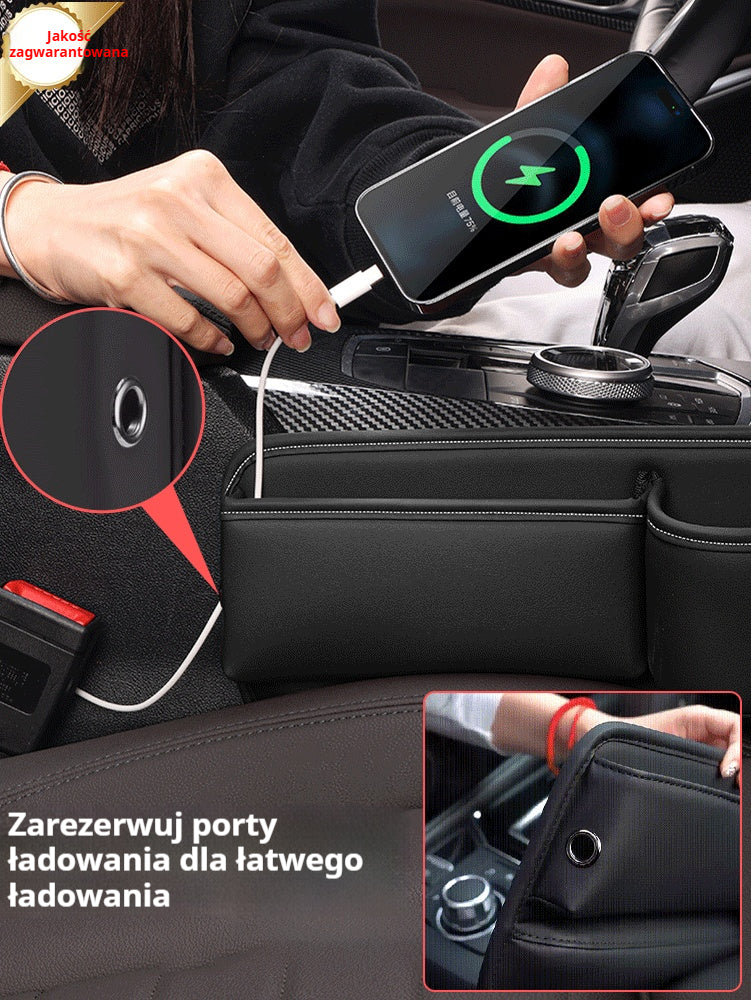 KUP 1, DOSTAŃ 1 GRATIS 🚗🚗 Uniwersalne pudełko do przechowywania ze skóry wołowej dla samochodów