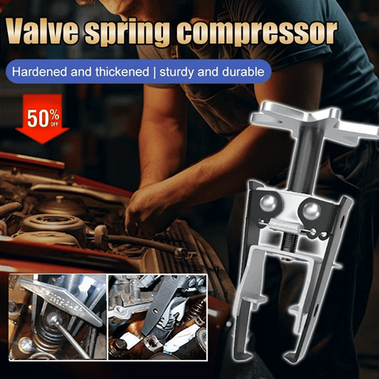 🚀【Precio bajo por tiempo limitado】Compresor de muelles de válvula para desmontaje rápido