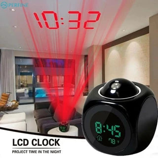 【Descuento de invierno del 50 %】⏰ Reloj proyector multifuncional — proyecta la hora, alarma, temperatura y clima en la pared o el techo