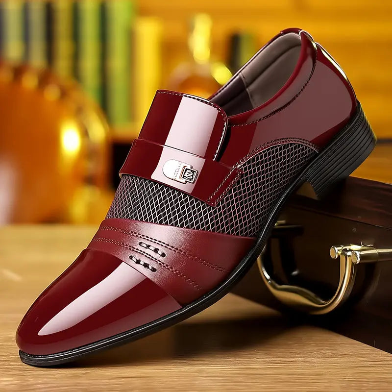 😍👞【38-48】Pantofi de afaceri din piele pentru bărbați, stil retro, vară 2026
