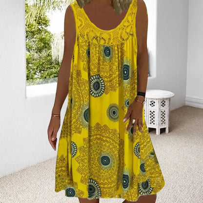 💋👗【40-120 kg】Rochie fără mâneci, fără bretele, potrivire largi, mărimi mari disponibile
