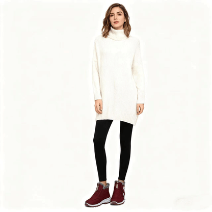 😀🎉🔥Υλική εντός από βελούzeni - Σχεδιασμός με παχιάριστο ύφασμα πατού🔥Χειμερινές γυναικετικές μποτάκια από καμπούρια, ανθεκτικές στο νερό και ζεστές