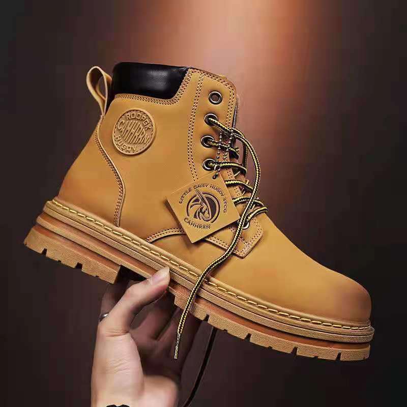 🔥【50%OFF】🔥【39-48】Stil nou pentru toamnă și iarnă, cizme versatile pentru bărbați, cu talpă groasă, antiderapante