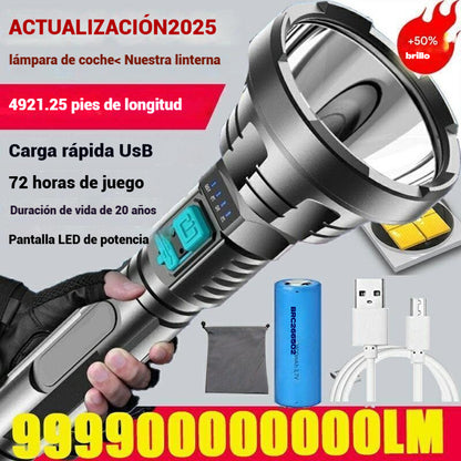 🔦💡Alcance extra largo🔥🔦Linterna de alta potencia para exteriores. ¡Bienvenido a nuestra tienda! ¡100% autenticidad garantizada!