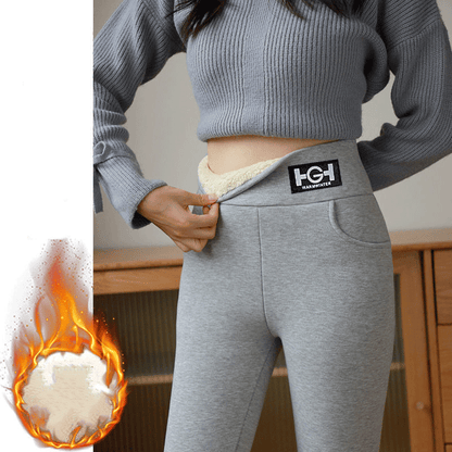 🔥🔥2025 Jesenné a zimné vysokopásové kašmírové zateplené legíny