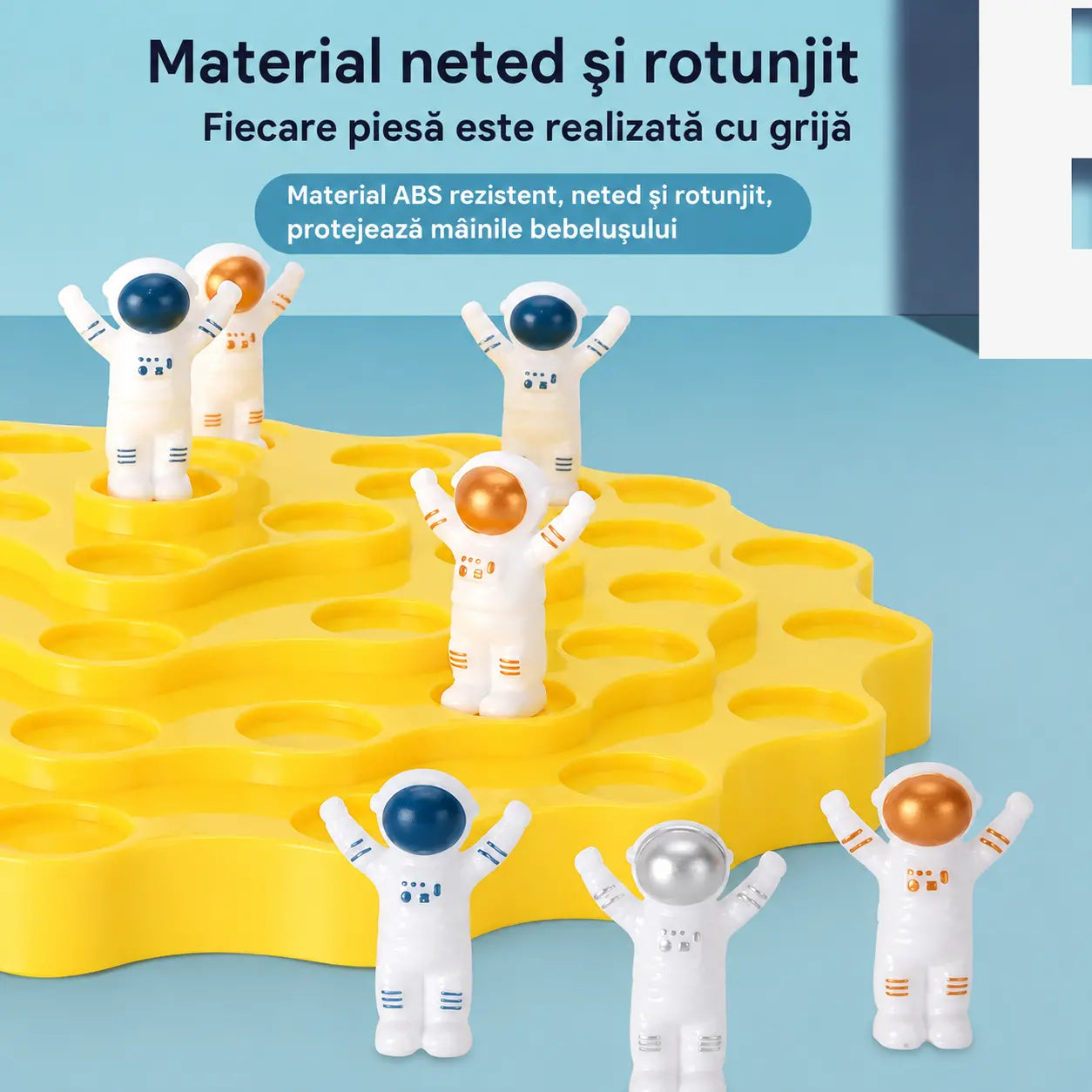 ✨🎁 Jucărie educativă interactivă Astronaut Balance pentru părinți și copii