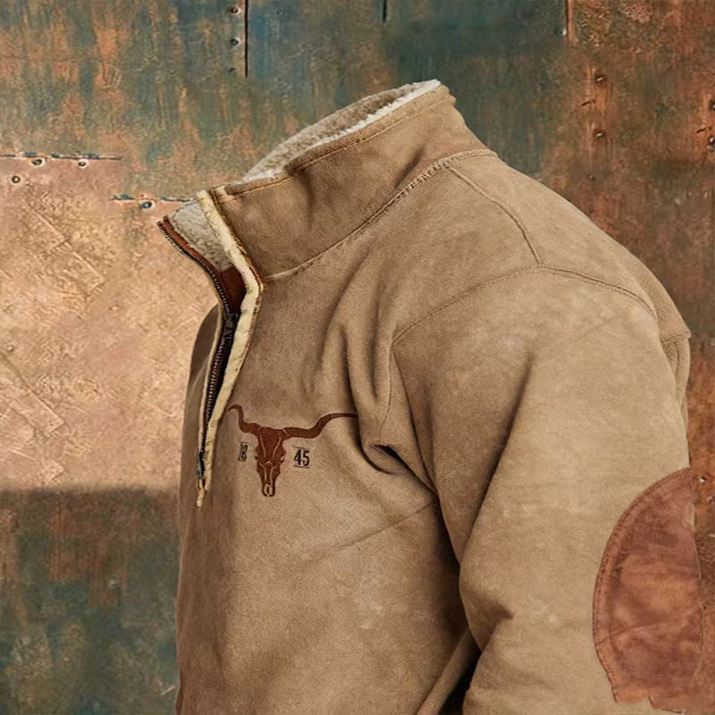 👕【35% ОТСТЪПКА】【S-4XL】2025 Есенно-зимен мъжки моден, топъл пуловер с дълъг ръкав и 3D щампа