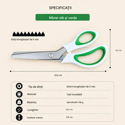 ✂️🧵Foarfece multifuncționale pentru lucrări manuale, creezi cu ușurință dantele spectaculoase!