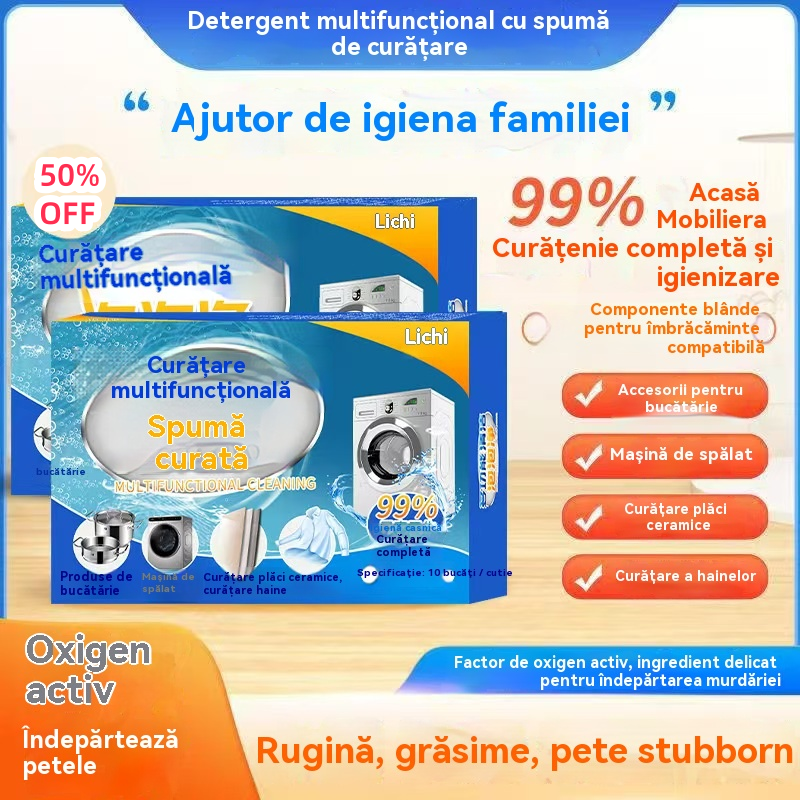 🎁【Nejnovější výzkum a vývoj z Japonska】Multifunkční šumivé čisticí tablety 