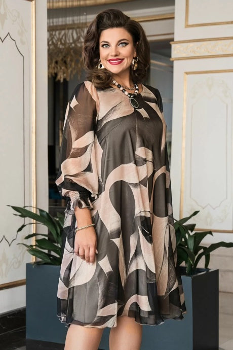 【30% OFF】【S-5XL】rochie imprimata moda dama