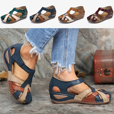 ✨🩰【35–43】Wygodne rzymskie sandały z miękkiej skóry dla kobiet – 🔥 Do 50% zniżki【Oferta limitowana】 