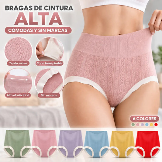 ✨【Cumperi 3, primești 3 gratuit】【40-100 kg】Chiloți modelatori cu talie înaltă pentru femei