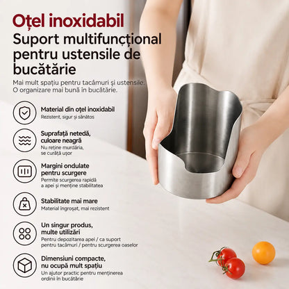 🔥【Cumperi 1, primești 1 GRATIS】🥄 Organizator multifuncțional pentru ustensile de bucătărie: totul ordonat și la îndemână! ✨🏠