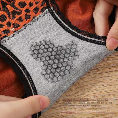 🔥【Купи 1, вземи 7 безплатно】Есто-зима на половина цена - жениски високостаничен спирачков труси