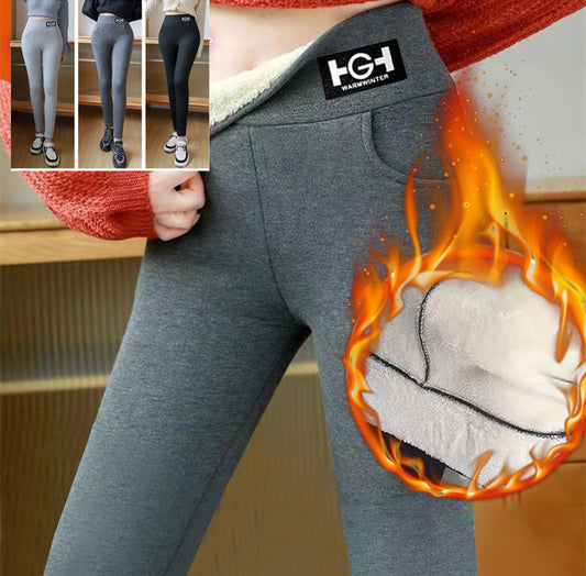 🔥🔥2025 Jesenné a zimné vysokopásové kašmírové zateplené legíny