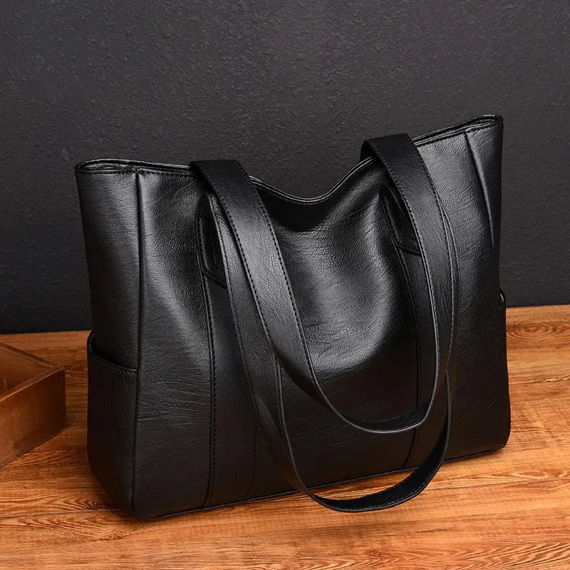 👜 Geantă de umăr din piele moale pentru femei la modă✨ Capacitate mare casuală✨