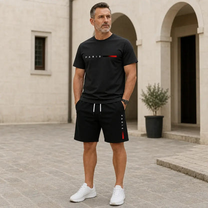 Set casual pentru bărbați vara 2026 ✔ Potrivit pentru sport și timp liber ✔ Livrare gratuită