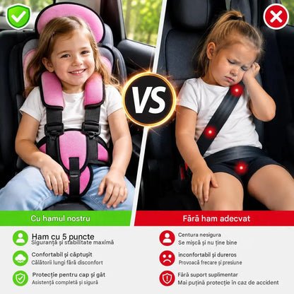 📢📢 REDUCERE DE 50% ACUM!! ⏰ Scaun auto portabil: sigur, confortabil și pliabil, potrivit pentru copii de 0‑12 ani, perfect pentru călătorii, zboruri și trenuri 🧒✨