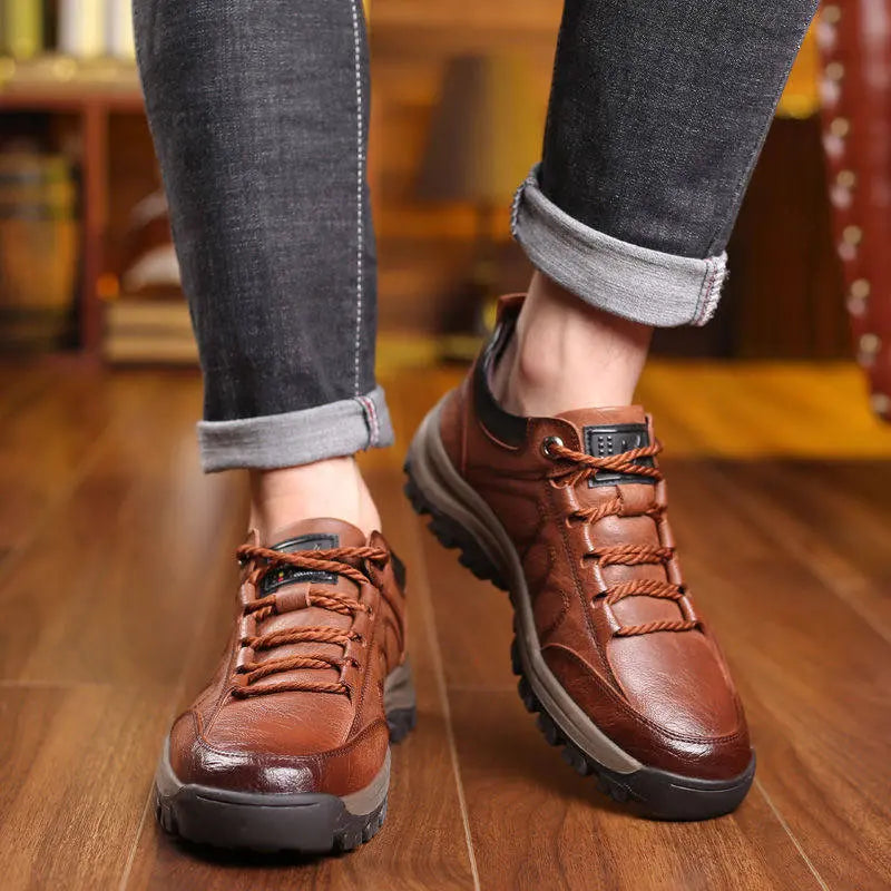 👞 50% reducere 🔥 Pantofi noi și eleganți din piele pentru bărbați, mărimile 39-48