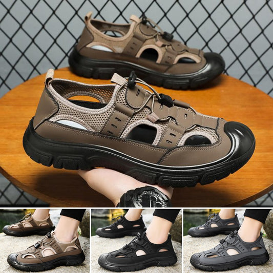 🏆️Produse foarte vândute🔥👟【39～44】Sandale pentru bărbați, la modă nouă, cu talpă moale, 2025, ușoare și anti-alunecare