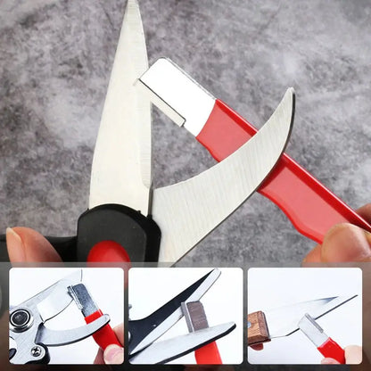 🔪Cumpără 1, primești 2 gratis✨ Ascuțitor portabil pentru cuțite și foarfece – Reface tăișul în câteva secunde 💥