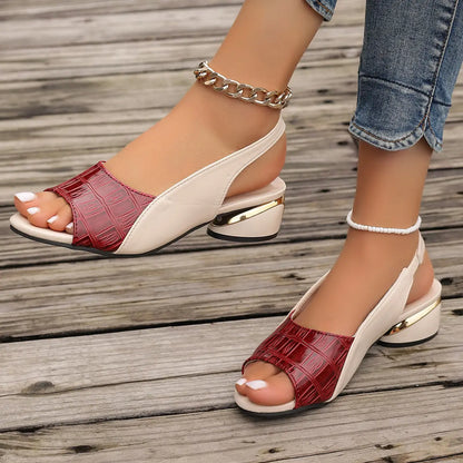 💖👡【35-43】Sandale de vară pentru femei cu toc roman - model nou