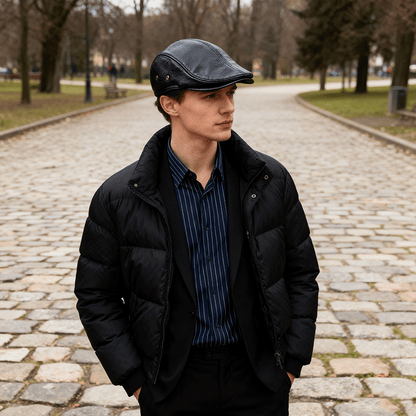 🔥🧢【Połowa ceny jesień-zima】Modny beret męski model jesień-zima