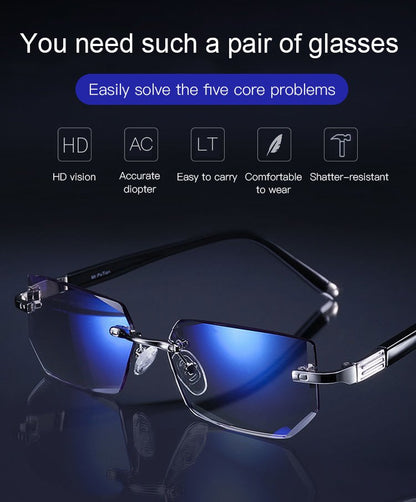 2024 Noi ochelari de citit [Tehnologia neagră] Anti-UV de înaltă definiție ✅ Protecție mare pentru ochi cu lumină albastră ✅--3691293
