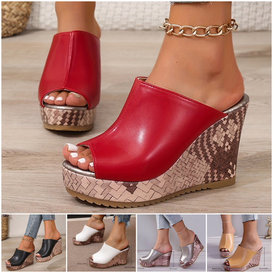 🔥👠【35-42】Γυναικείες παντόφλες, χοντρή σόλα, άνετο χοντρό τακούνι, υψηλής ποιότητας