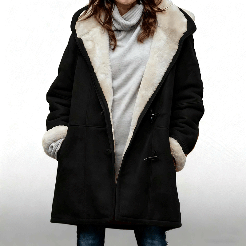 🥼🐏💖【Nowość zimowa 43% zniżki】2025 Modna i ciepła damska kurtka z zamszu, z ociepleniem z wełny, S-5XL, kurtka zimowa/na co dzień