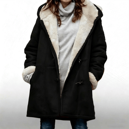 🥼🐏💖【Nowość zimowa 43% zniżki】2025 Modna i ciepła damska kurtka z zamszu, z ociepleniem z wełny, S-5XL, kurtka zimowa/na co dzień