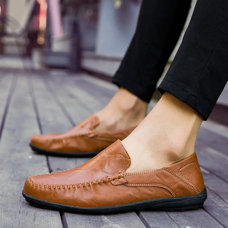 🔥👞【39-44】Pantofi sport moderni din piele de vițel pentru bărbați
