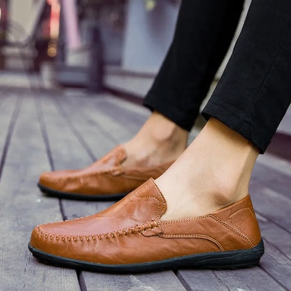 🔥👞【39-44】Pantofi sport moderni din piele de vițel pentru bărbați