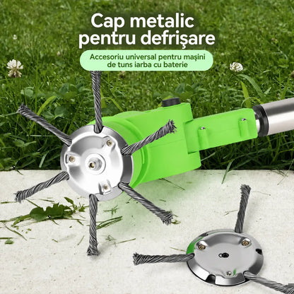 🧰🔥Ofertă specială finală【Cumperi 1 și primești 1 gratis】🔥Cap de tăiere din sârmă de oțel pentru motocoasă