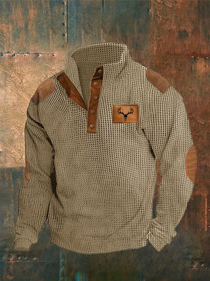 【Καυτές εκπτώσεις】 Ανδρικά χειμωνιάτικα βελούδινα casual μπλουζάκια