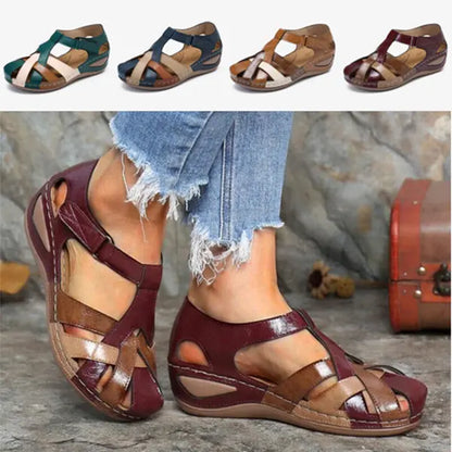 ✨🩰【Promoție de sezon】【Mărimi 35-43】Sandale romane confortabile pentru femei, din piele moale