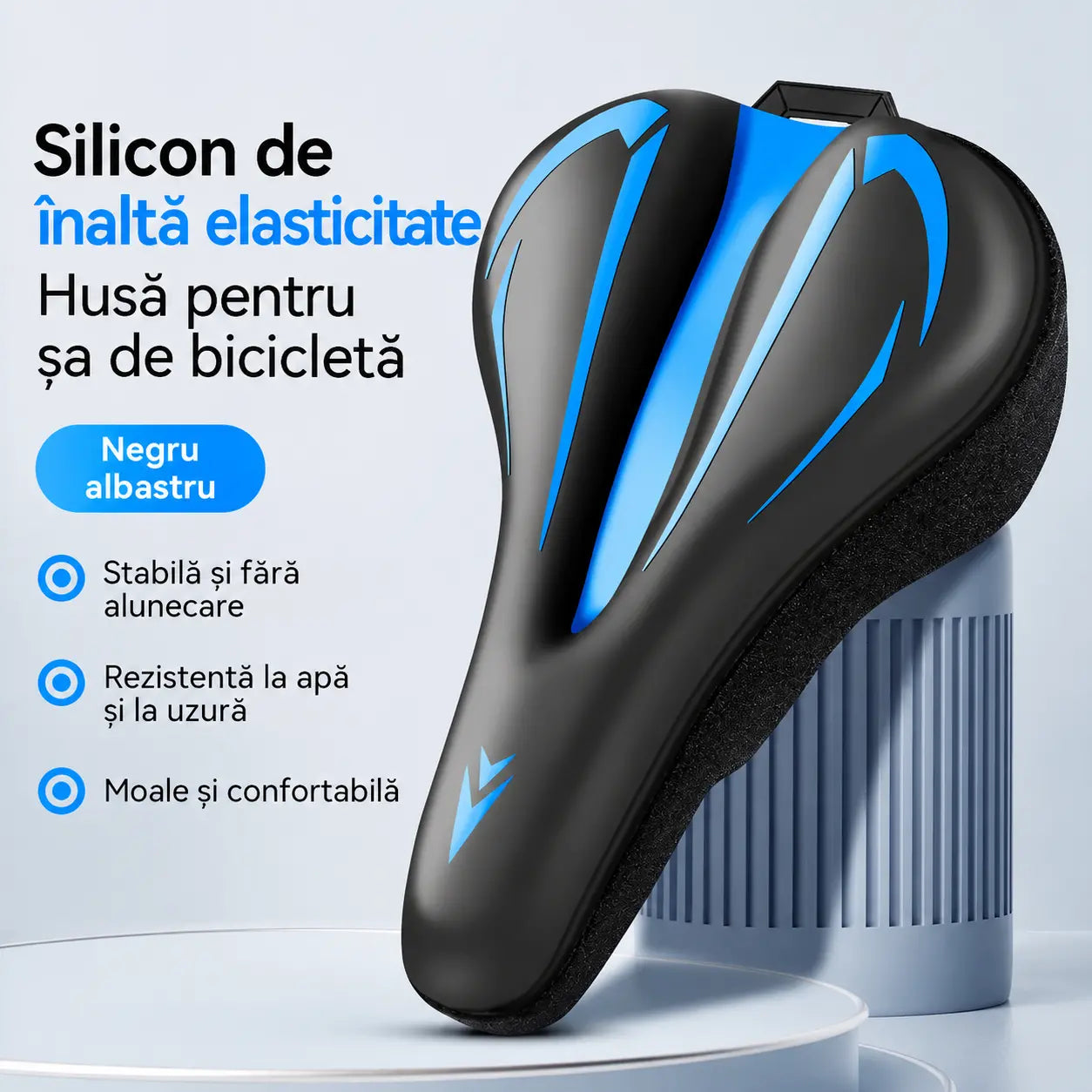 🚲 Husă pentru șaua bicicletei de munte, realizată din piele siliconică groasă, impermeabilă și foarte moale