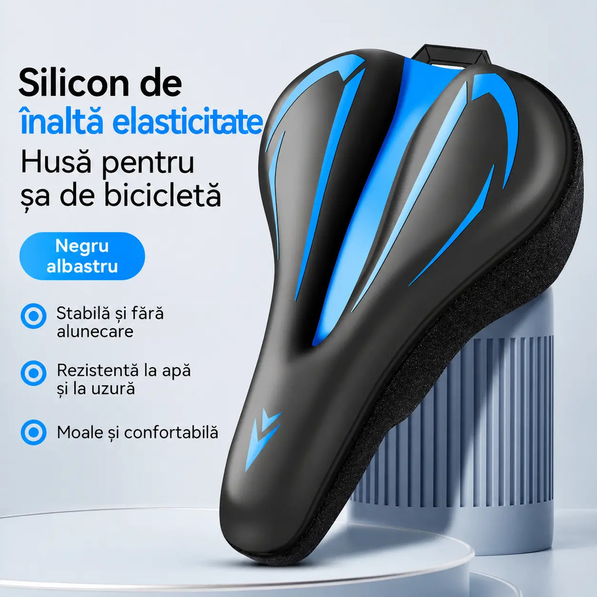 🚲 Husă pentru șaua bicicletei de munte, realizată din piele siliconică groasă, impermeabilă și foarte moale