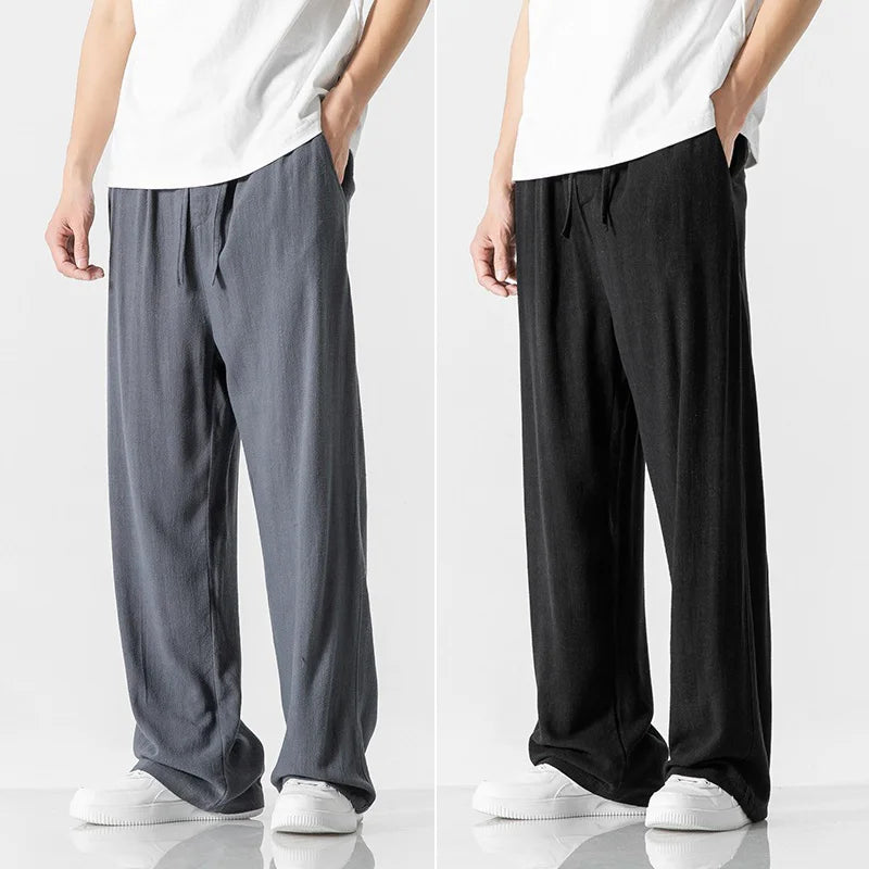 🔥【Cumpără 1 Primești 1 Gratuit】Pantaloni casual confortabili de vară, confecționați din bumbac și in