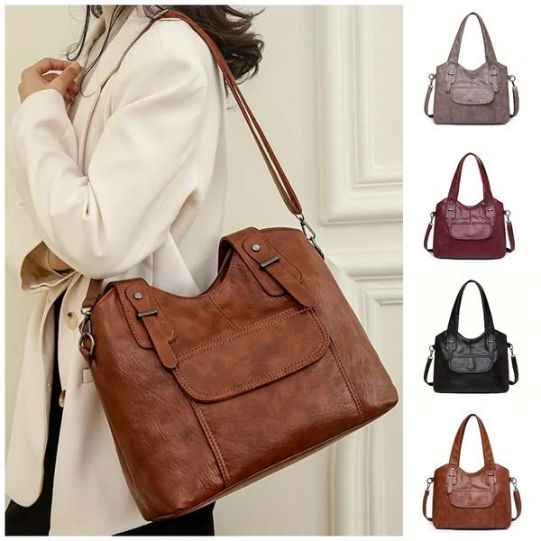 👜Nowa torebka damska z prawdziwej skóry bydlęcej 2025