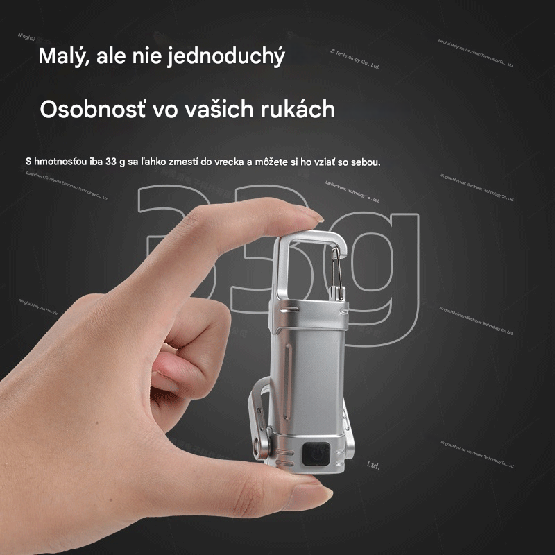 【Kúp 1 a získaj 1 zdarma】🔥Výhodná ponuka🔥Super jasné a vodotesné mini kľúčové svetlo s 1200 lm