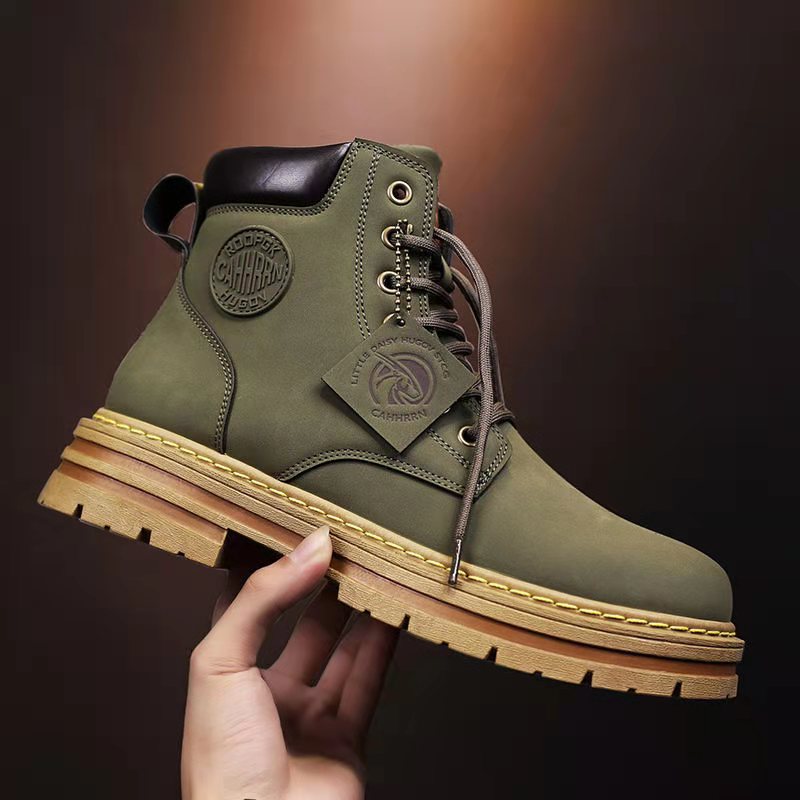 🔥【50%OFF】🔥【39-48】Stil nou pentru toamnă și iarnă, cizme versatile pentru bărbați, cu talpă groasă, antiderapante