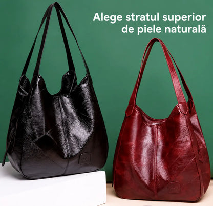 👜 Geantă tote de damă din piele moale 🔥