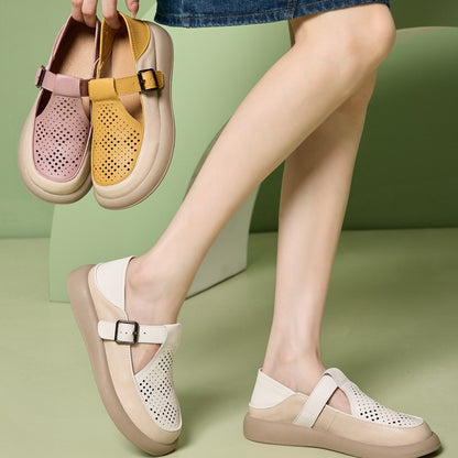 【35-40】2024 pantofi casual noi cu talpă groasă, cu talpă moale, confortabili și anti-alunecare